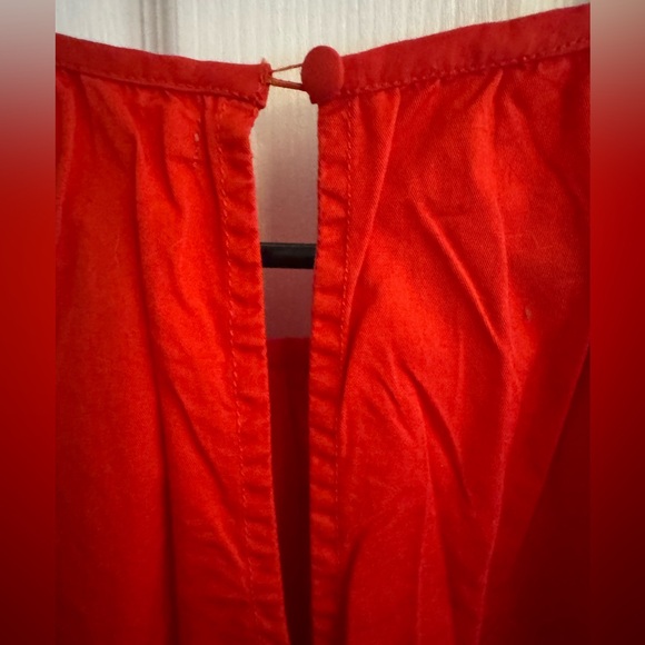 Sundry Bright Red Crop Top - Picture 6 of 8